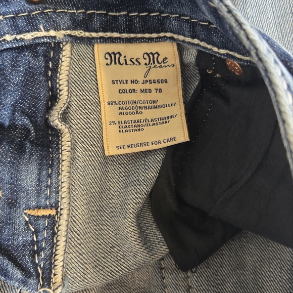 Miss me jeans size 28 skinny - Picture 5 of 6